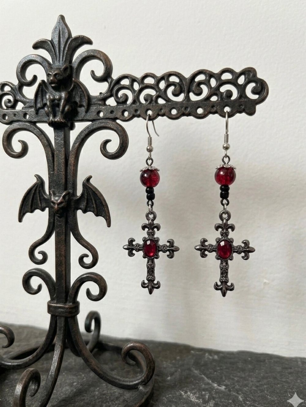 Handcrafted One Of A Kind Dangle Earrings